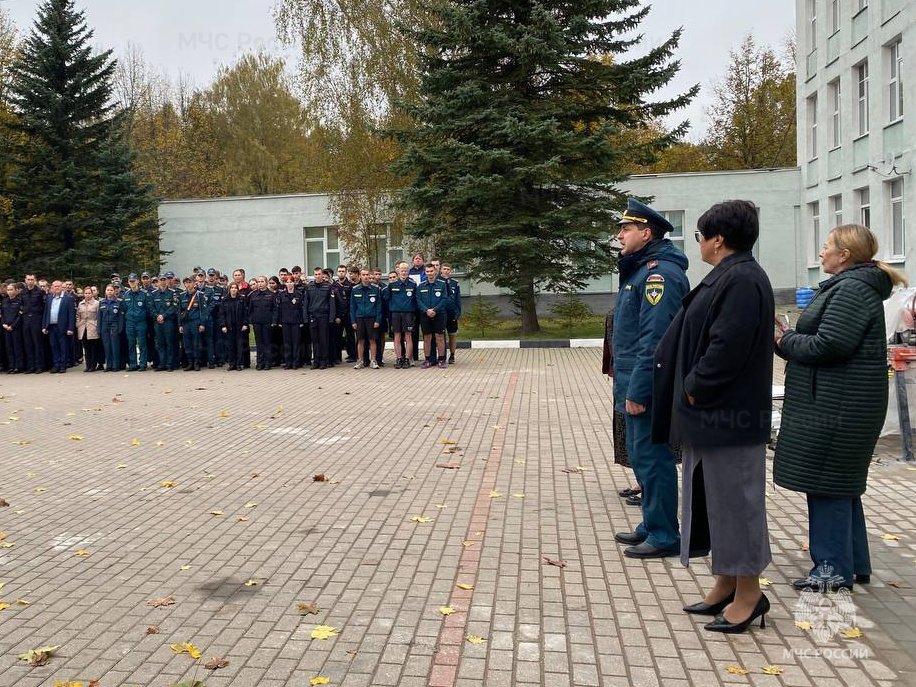 Тренировка  по эвакуации персонала и обучающихся прошла в Клину